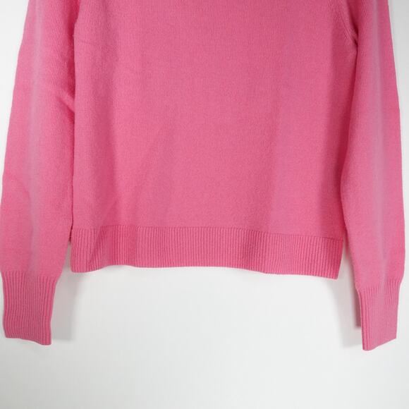 Pink Michael Stars Los Angeles Women’s XS Turtleneck Sweater Wool Cashmere - Picture 2 of 11